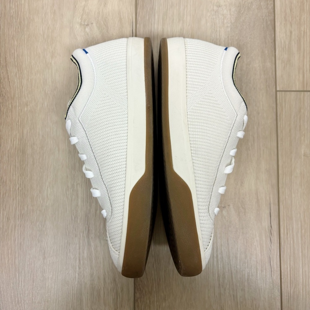 Rothy’s The Lace Up Low Top Sneakers in Vanilla Size 8 - Picture 7 of 14